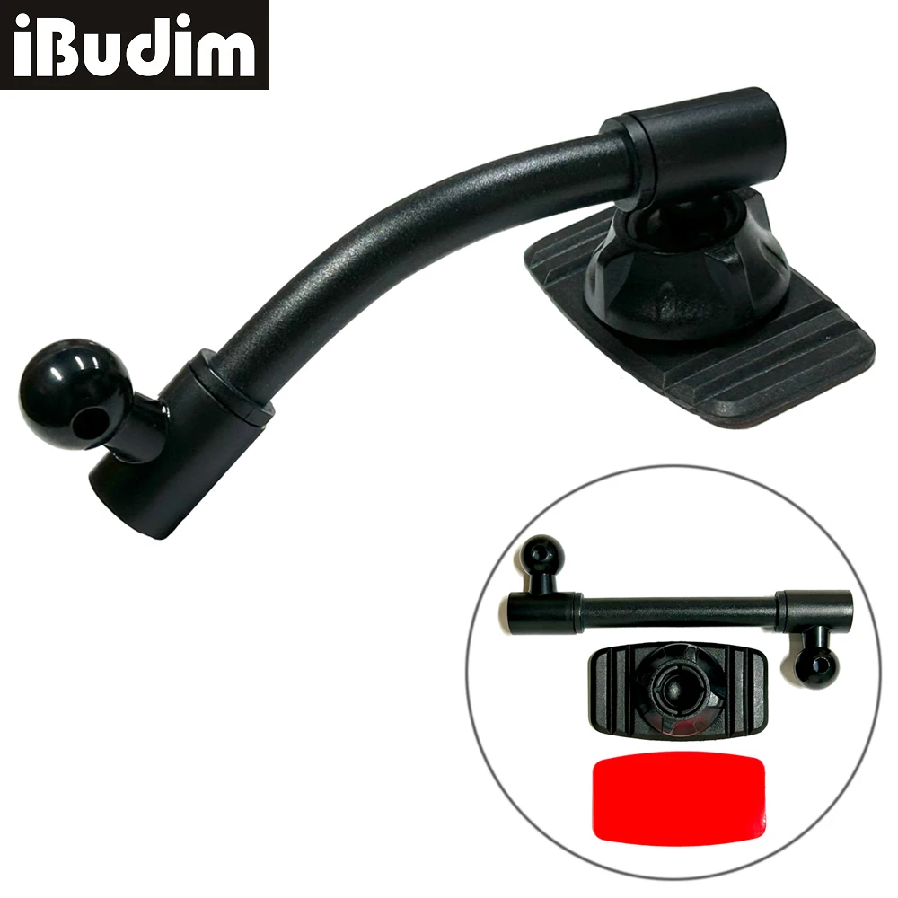 17mm Ball Head Hose Glue Sticker Base for Car Dashboard Windshield Mobile Cellphone Mount Stand Car Phone Holder Accessories