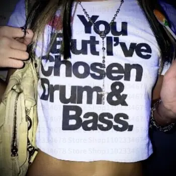 Anni '90 Vintage Street Harajuku lettera moda gotico manica corta Top corto Sexy Top femminile Y2K vestiti Emo ragazze Baby Tees 1