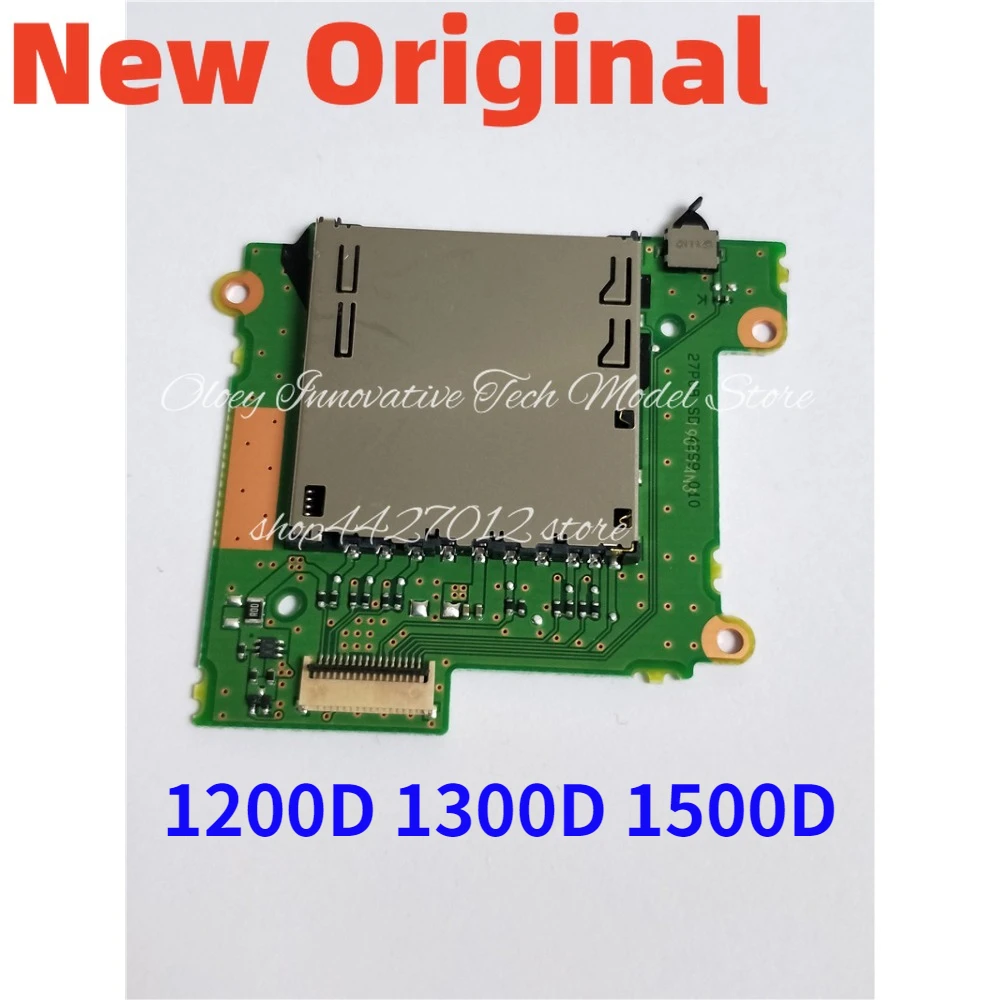 New Original Repair Parts Canon EOS 1200D Rebel T5 X70 EOS 1300D 1500D Rebel T6 Kiss X80 SD Memory Card Reader Slot Board pcb board