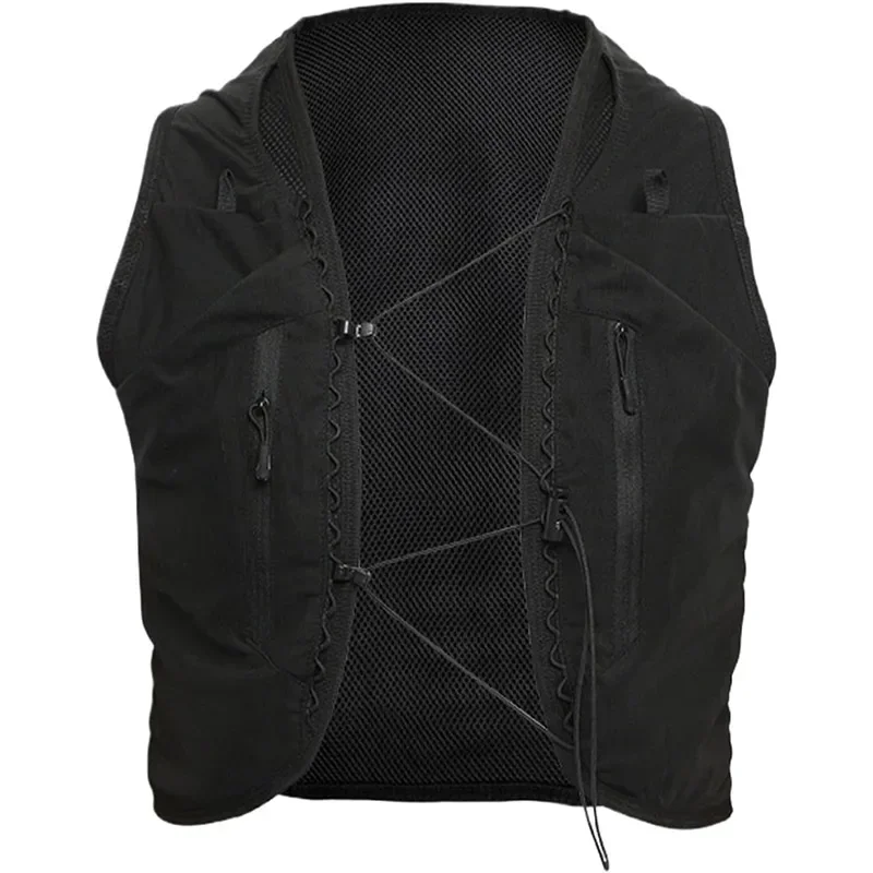 Hydration Vest Pack with 12 Pockets for Small Items Phones Wallets Keys and Towel for Jogging Biking Hiking hydration vest pack