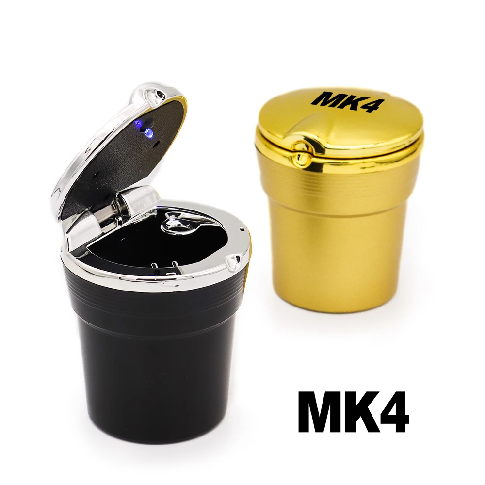 For VW Golf MK4 Car Ashtray Cigarette Holder Box Portable LED light
