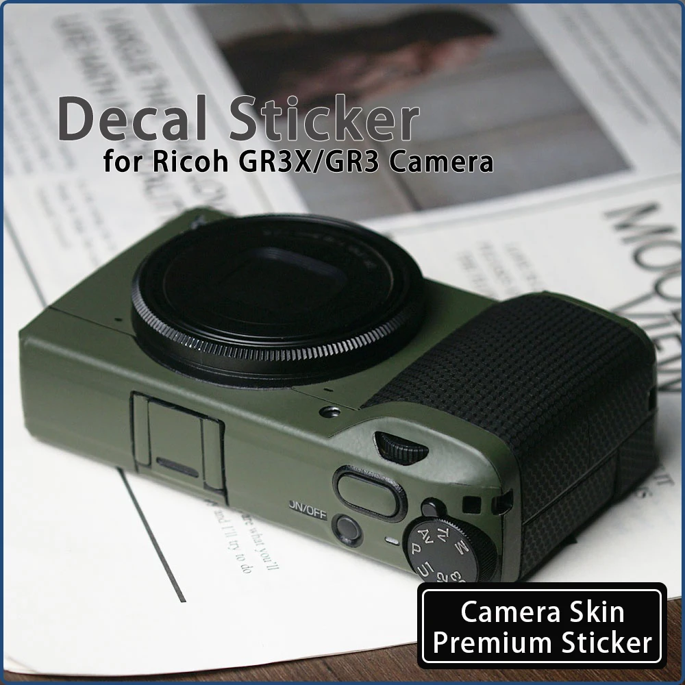 리코 GR3X GR3 카메라용 GR3 보호 필름 GR3X 랩 커버 데칼 스티커 스킨 데칼 스킨 랩 커버 GR3 보호 커버 필름