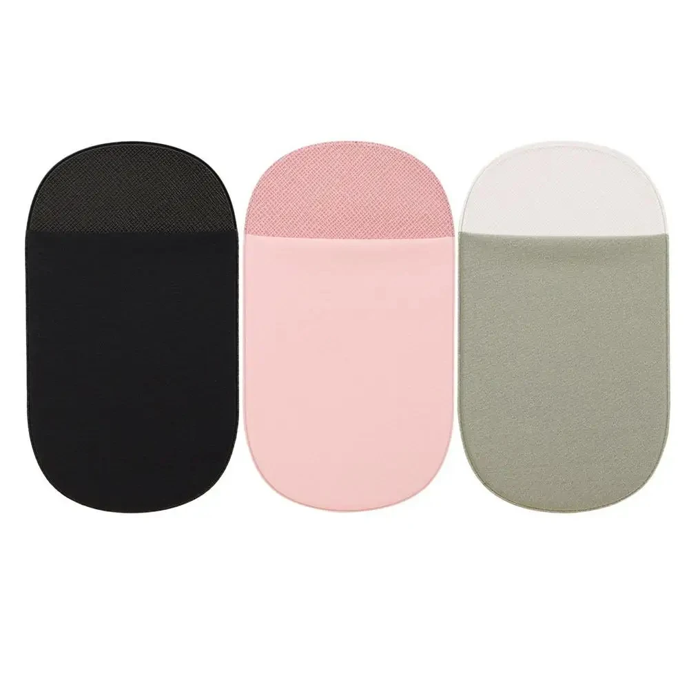 Mouse Storage Bag Adhesive Stick On Mouse Holder Wireless Storage Pouch Sundries Bags Compatible With Laptop Convient