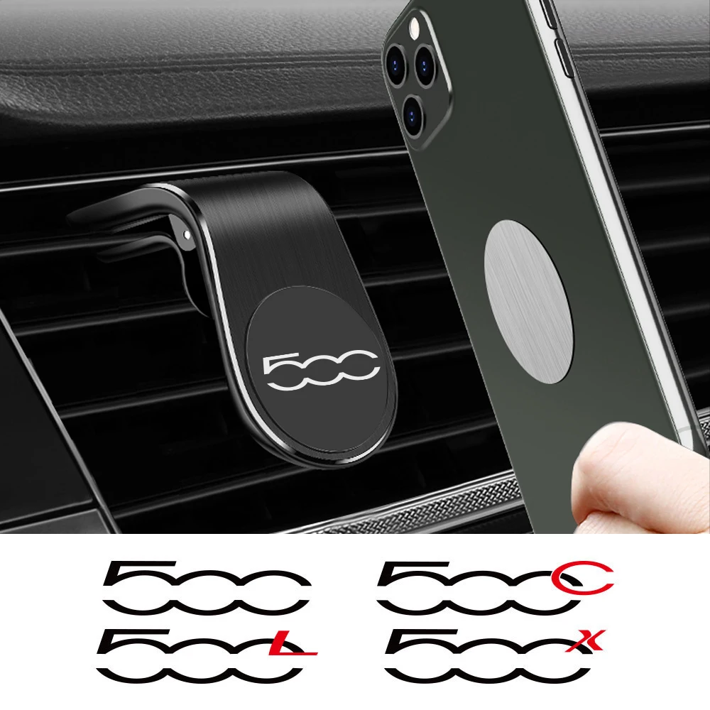 Handyhalterung Auto Für FIAT 500 2007-2022 - Lüftungsschlitz, 360° Drehbar, Rutschfest