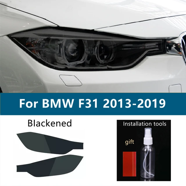 2 stücke glänzend schwarz Auto Scheinwerfer Augenlid Augenbraue trim  Abdeckung für bmw f30 Limousine 2012-2018 Scheinwerfer Augenbraue Aufkleber  Dekoration - AliExpress