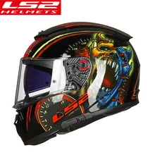 LS2 FF390 Full Face Motorcycle Helmet ls2 Breaker Helmets Casque Capacete Double Lens With Fog-Free system CE certification