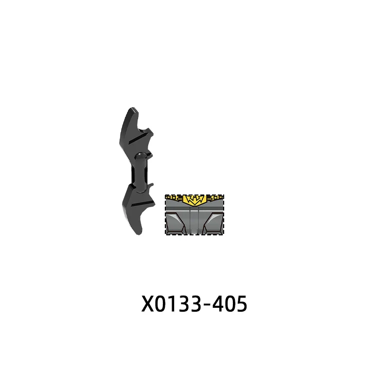 X0133 무기 바지 헤어 파츠 액션 피규어 다트 훅 망토 모델 블록 MOC 브릭 세트 선물 장난감