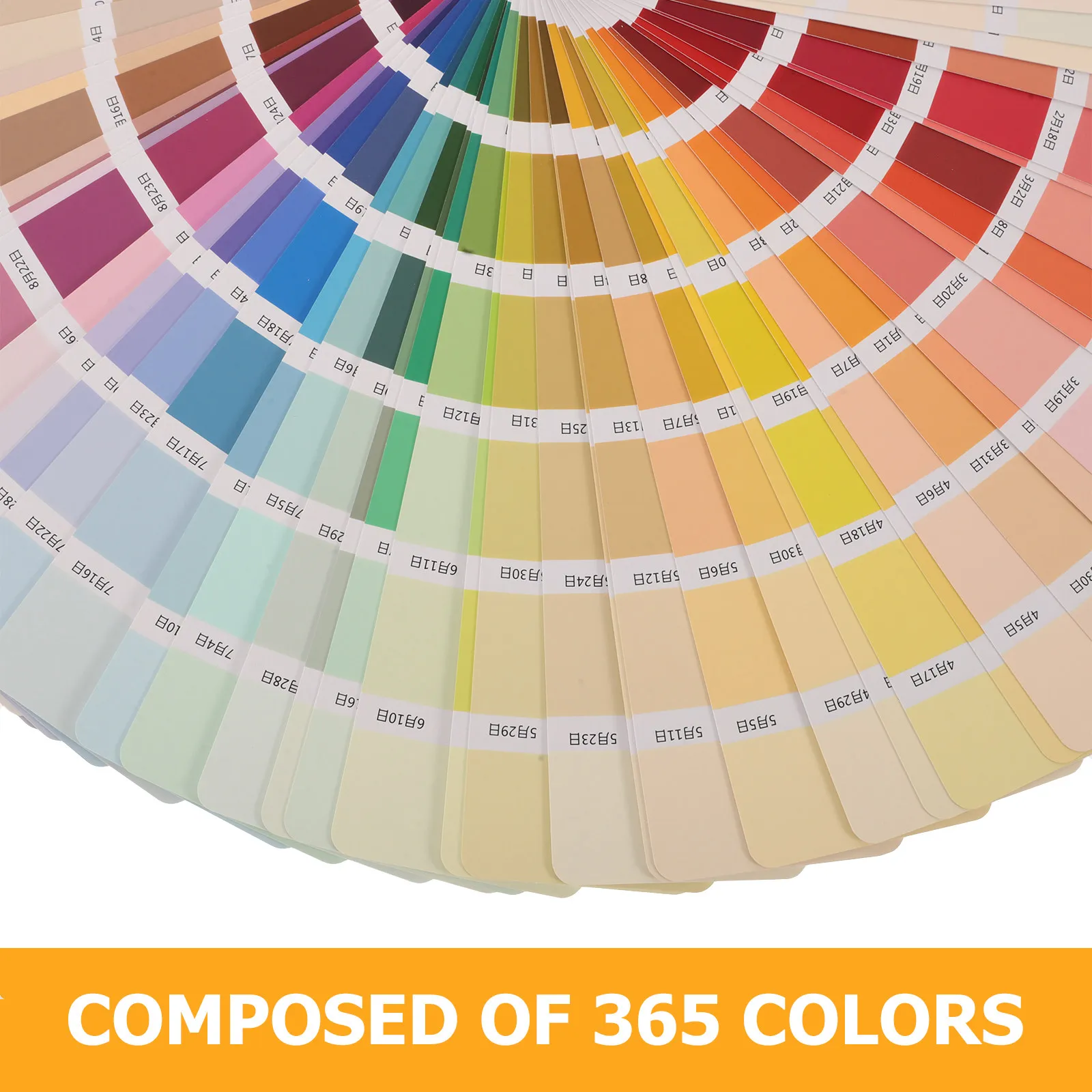 페인트 색상 샘플 카드 세트 다중 표준 색상 플라스틱 종이 소재 바닥 페인트 하드웨어 DIY에 적합하고 정확하며 신뢰할 수 있음