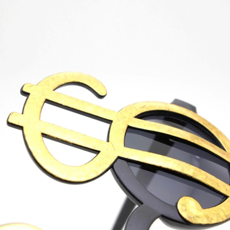 Lustige Casino-Party-Fotobooth-Requisiten, Brille mit Dollar-Schild-Design für Kindergeburtstage, Anzieh-Events, Feier, Unterhaltung – Detail 7