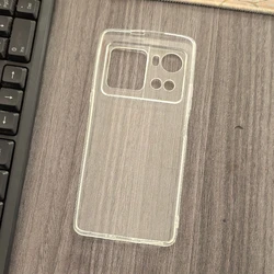 Sleek Black Transparent TPU Silicone Soft Phone Case - Protective Back Cover for Cubot X100 (Clear)