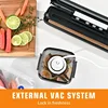 5mm Heating Line Vacuum Sealer Machine for Kitchen Food Storage Dry/Wet/Seal/Vac/External Vac Modes With 15pcs Vacuum Seal Bags 4