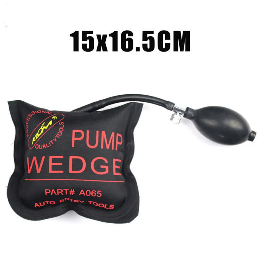 Locksmith Tools KLOM PUMP WEDGE LOCKSMITH TOOLS Auto Air Wedge Airbag Lock Pick Set Open Car Door Lock Medium Size 5.9 inch*5.9 inch