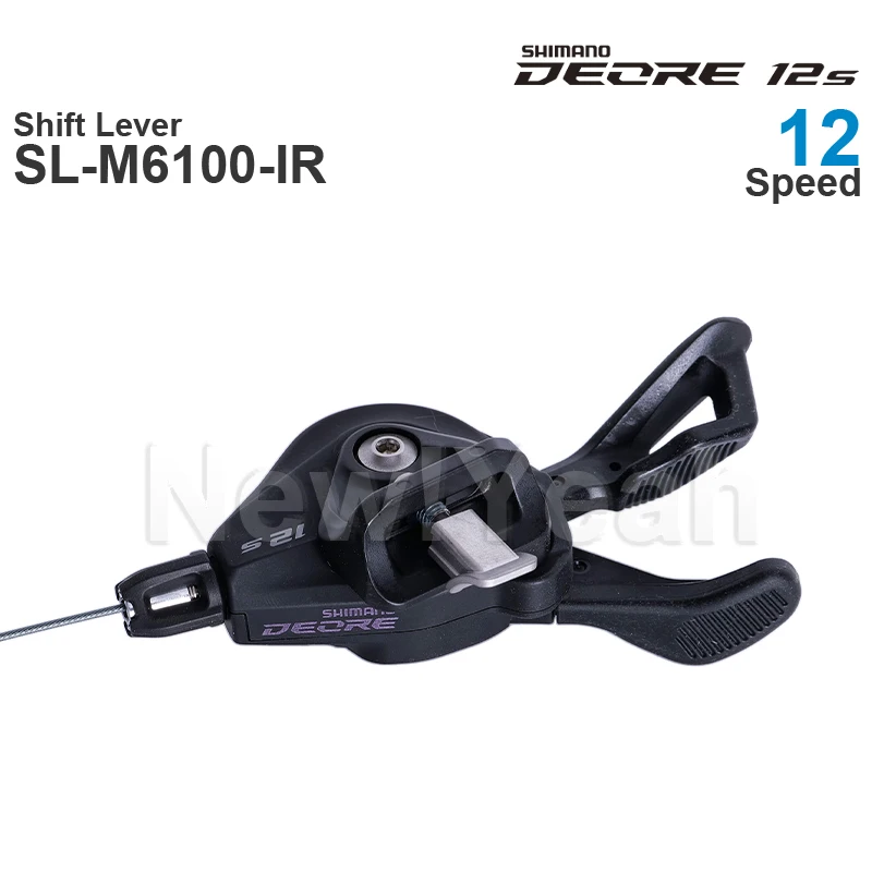 Bicycle Shift Lever SHIMANO DEORE M6100 12v Shifter SL-M6100-R SL-M6100-IR RAPIDFIRE PLUS-Right Shift Lever-Clamp Band 12-speed Original parts