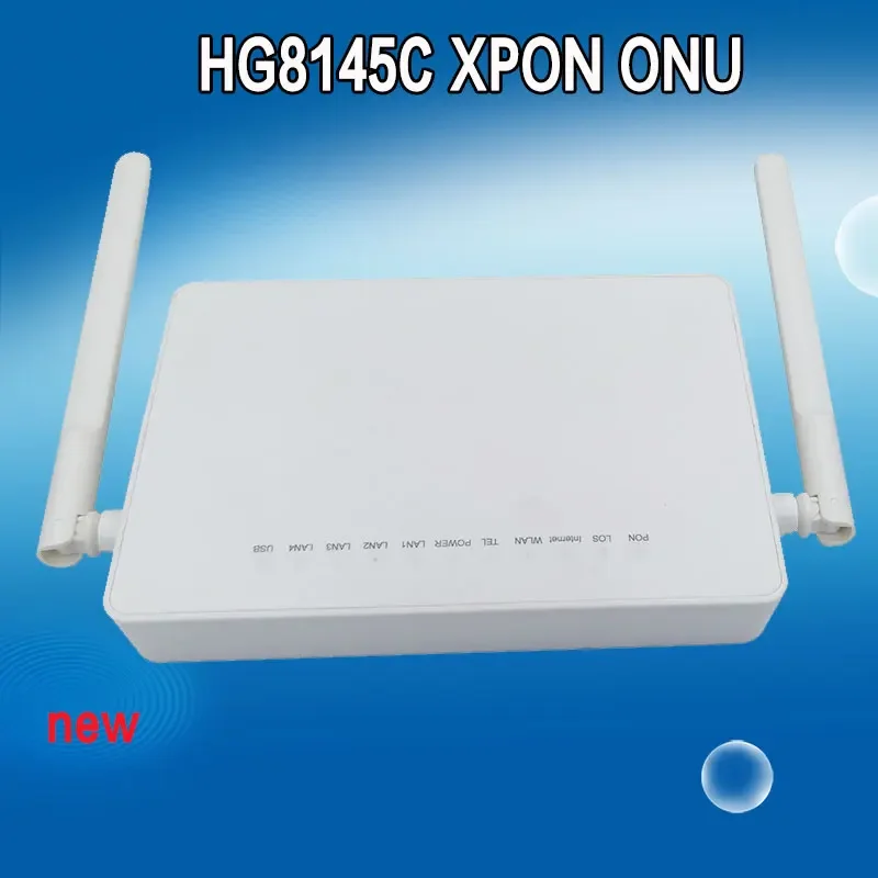 GPON ONU EPON HG8145C XPON ONT termianl with 1GE+3FE+voice+2.4Gwifi English soft
