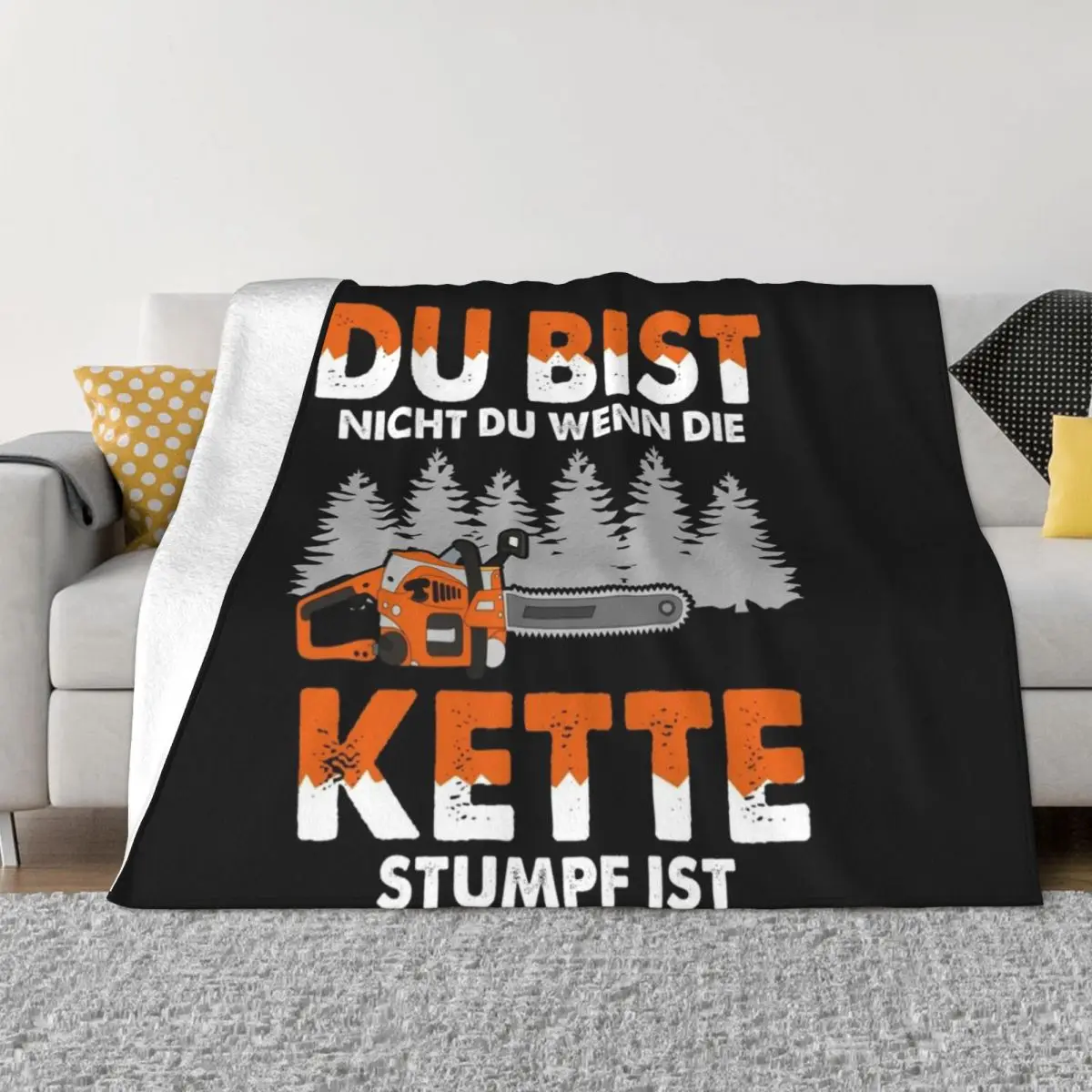 

not you when the chain is stump present Throw Blanket Nap Kid'S Blankets