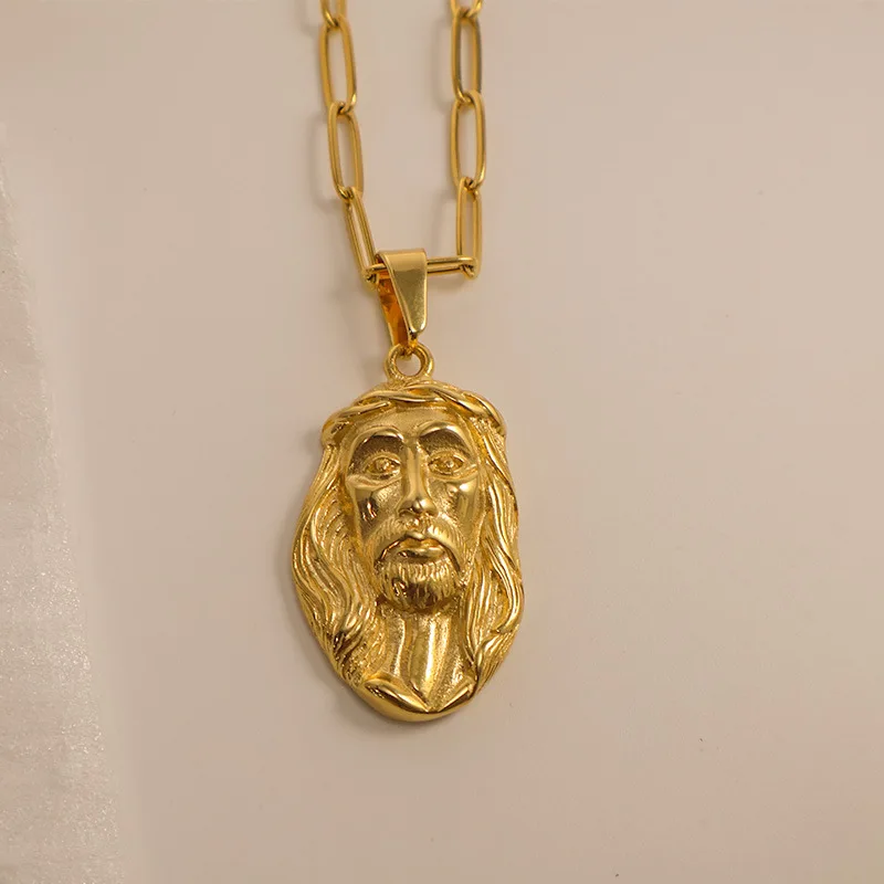 【美品】888Ｈｚ Jesus Christ ゴールド マドモアゼル・愛 巾着付 18kt Gold Over Sterling Silver Double-Byzantine Bracelet