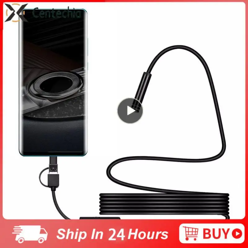 

1PCS 5.5mm Lens Waterproof Android Endoscope Camera 1m 2m 3.5m 5m 10m Hard Soft Flexible Wire USB Surveillance Endoscope Camera