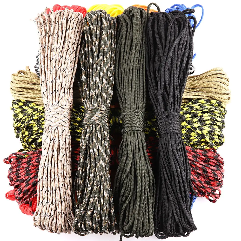 Enhanced Military-Grade Paracord 9-Strand 4mm - Versatile Outdoor Survival & DIY Bracelet Rope