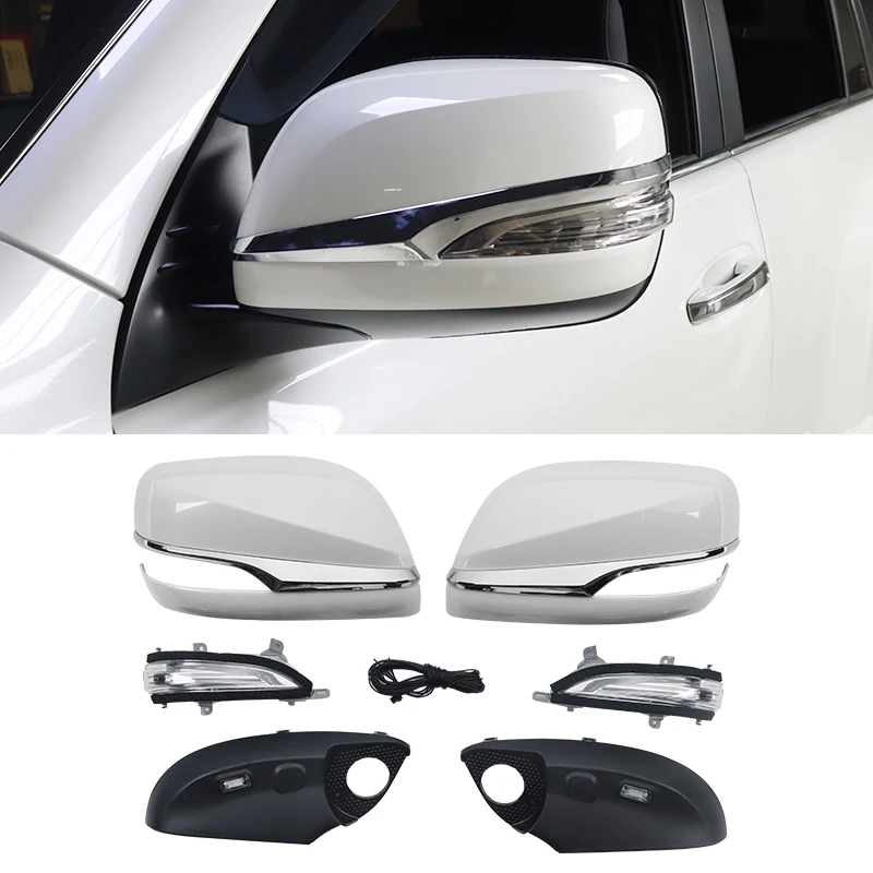 Rearview Mirror Cover Change Parts For Lexus LX570 2008- Upgrade Exterior Decoration Modification Accessories LX 570