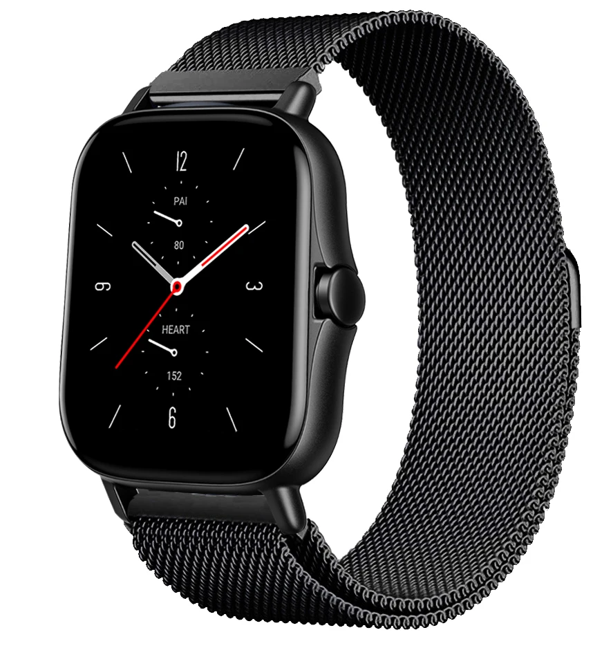 Magnetic Metal Mesh Smartwatch Bracelet Strap