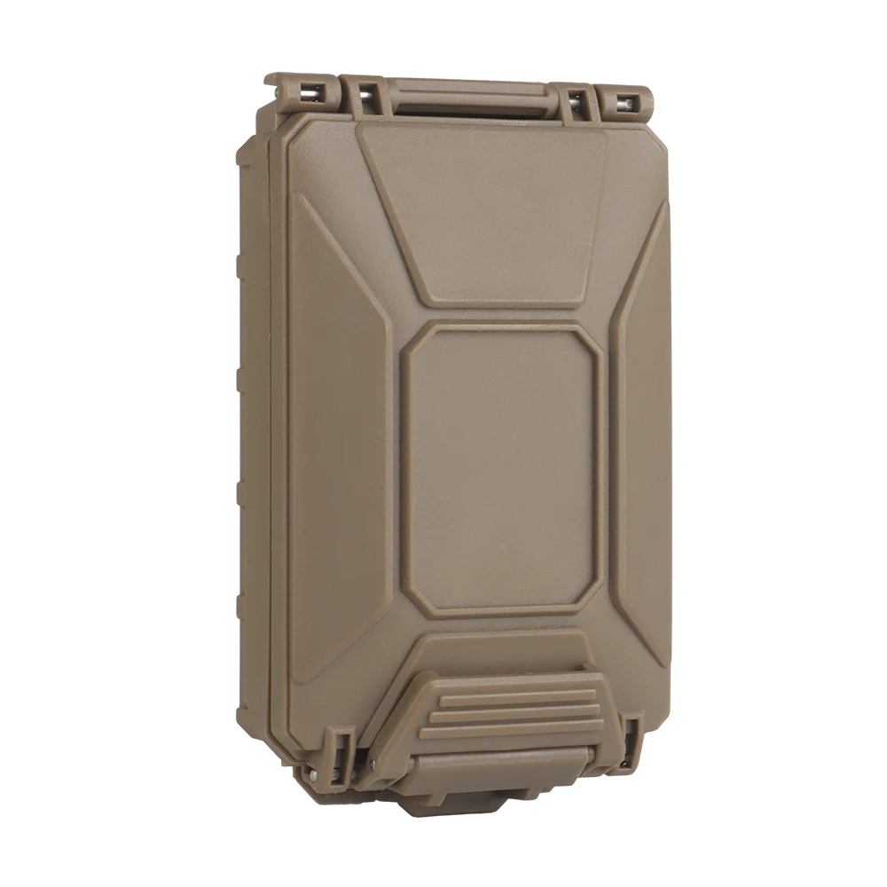 Taktische Batterie Lagerung Box Modulare Molle Jagd Weste Tragen 18650/AAA/CR123A/16340/18350 Surefire Modlit Batterie Halter fall – Detail 19