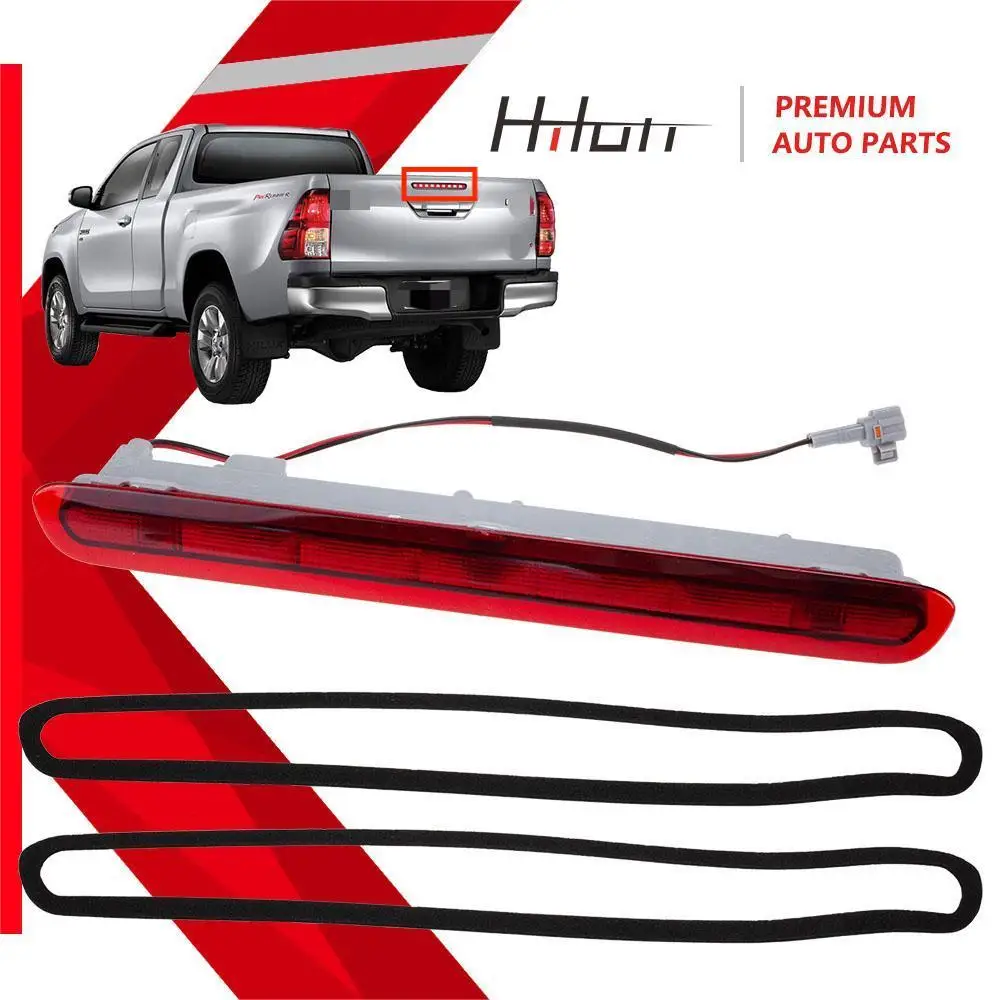 Araba LED yüksek dağı fren işık üçüncü kuyruk Stop lambası Toyota Hilux için Revo Vigo 2015 2016 2017 2018 32915006872