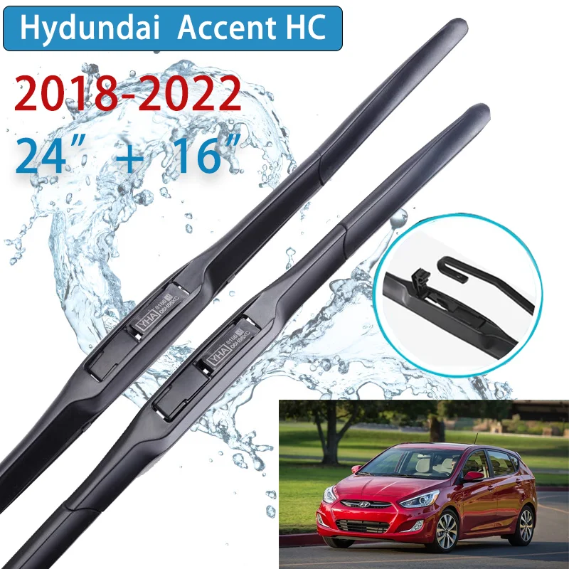 For-Hyundai-Accent-HC-2018-2022-Car-Accessories-Front-Windscreen-Wiper ...