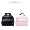 Soboba Waterproof Plaid Pink Diaper Backpack for Moms with Large Capacity and Well-Organized Space Nappy Changing Bag 6