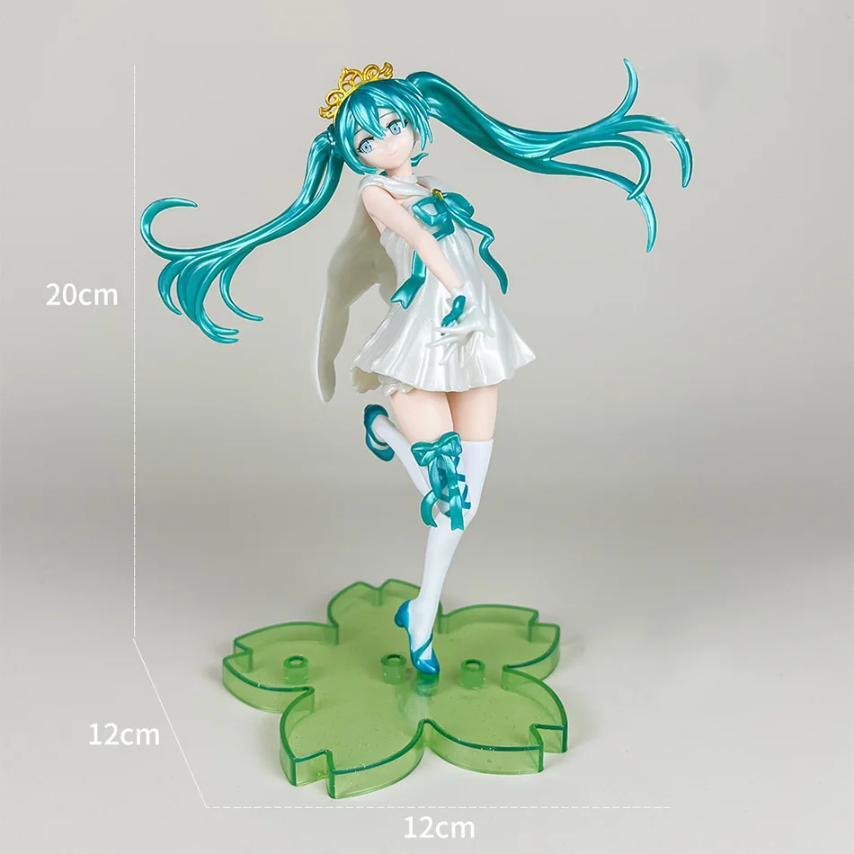 Hatsune Miku Anime Girl Desktop Decor Collectible Doll - Kawaii Vocaloid Statue and Gift