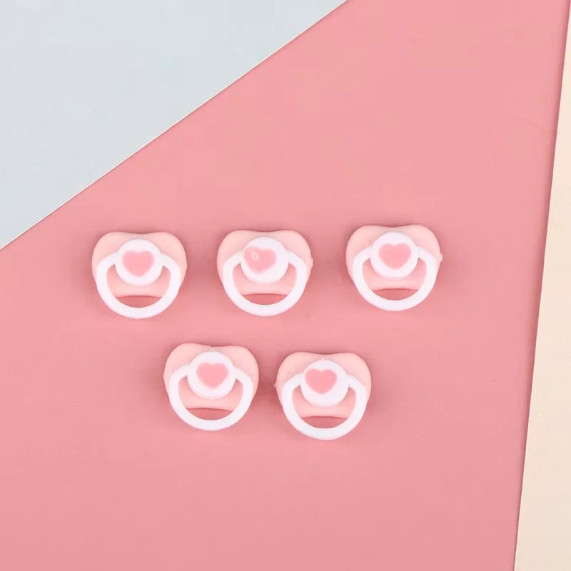 Lovely Mini Doll Pacifier Play House Supplies Dummy Nipples For Doll Baby Dolls Kids Toy Baby Pacifier Accessories