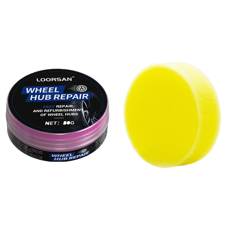 Wheel Repair Paste-Scratch-Free Alloy & Tire Restoration, No Residue Formula