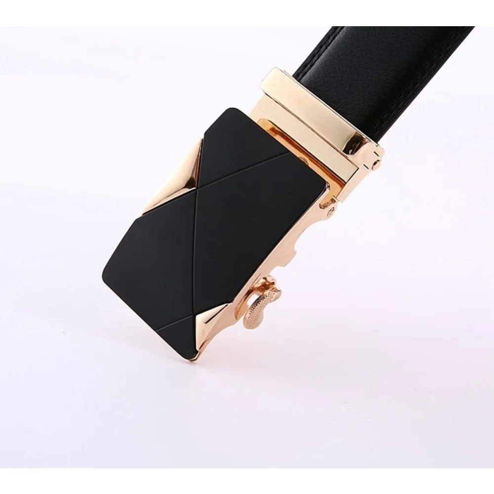 2023 New Hot Selling Belt Square Metal Head Men's Business Belt Automatic Buckle Belt Casual Student Belt_voghion.com