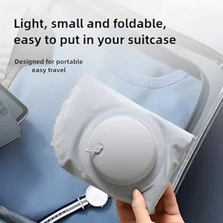 Inflatable Foldable Travel Neck Pillow - Lightweight and Portable for Home, Office, and Outdoor Comfort