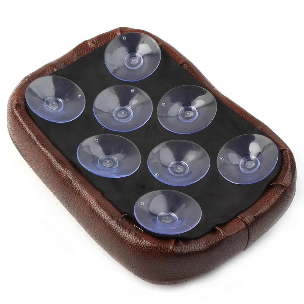 

Motorbike Rear Passenger Pillion Pad Fender Seat 8 Suction Cup For Harley-Davidson Motorcycle Cruiser Chopper Bobber Sportster