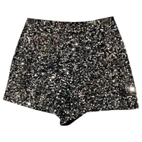 New Autumn Black Velvet Shorts Women Sequined Shiny Versatile Short Pants Clubwear Shorts Hot Pants High Street - Image 6