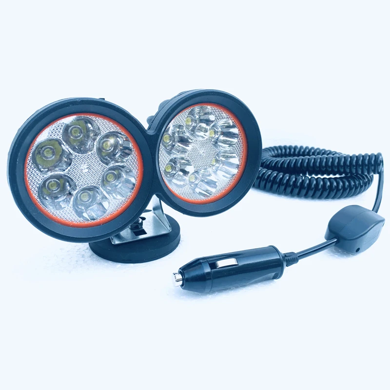 

Портативная светодиодная подсветка для лодок, грузовиков, внедорожников, прожектор для вождения, автомобильная вспомогательная фара, светодиодная подсветка с магнитом