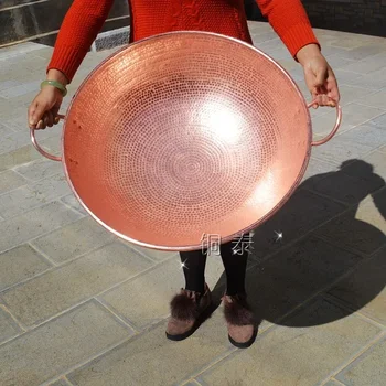Handmade Copper Frying Pan 1