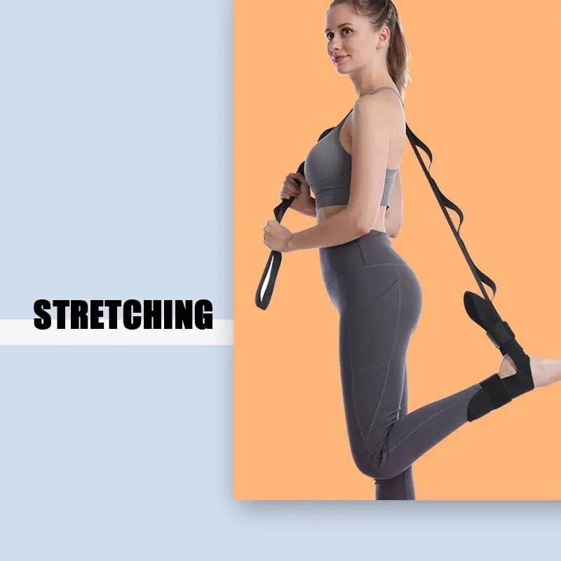 Yoga Resistance Bands Home Fitness Muscle Relaxation Stretching Band