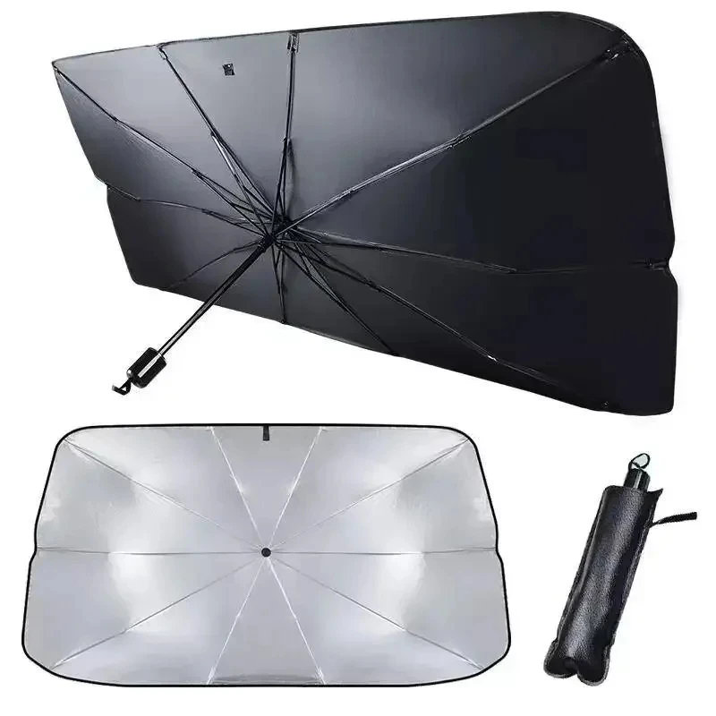 Parasole per Auto, Protezione Solare per Parabrezza, Accessori per Ombreggiatura Interna Estiva