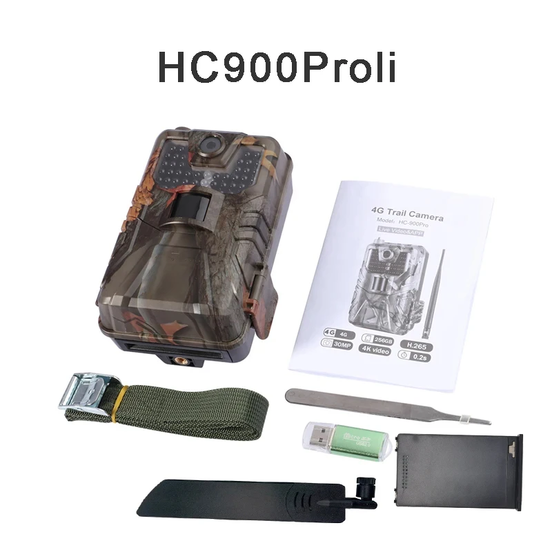 Hunting Trail Camera Suntekcam HC-900ProLi 4G Outdoor Hunting Camera 4K 36MP Supporting 256GB APP For Online Video Browsing 5000mAh Lithium Battery hunting trail camera,trail camera