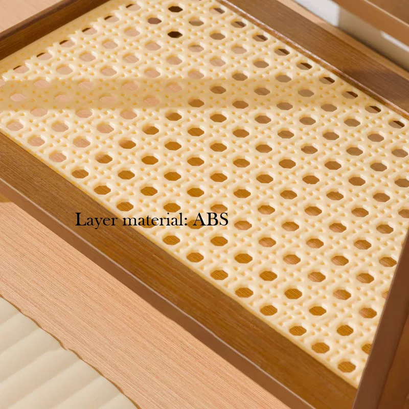 2 Layer Bamboo Wood Storage Rack for Kitchen Spice Caddy Shelf Desktop Cabinet Organizer Display Rack Coffee Bar Counter Shelf 6