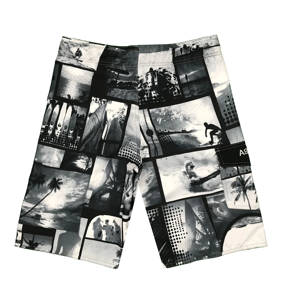 boardshorts men brand Board Shorts Mens New bermuda masculina man Summer Pants Beach wear Quick dry print swiming swimsuit NEW