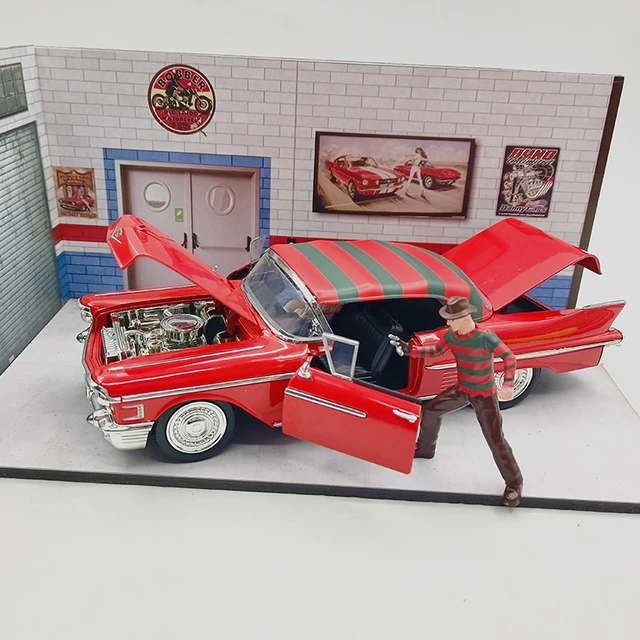 Jada – Modèle De Voiture Échelle 1:24 1958 Avec Figurines, Véhicule  Classique Pour Adultes, Fans, Collection, Cadeau, Affichage Souvenir - Sous  Pression Et Véhicules Jouets - AliExpress