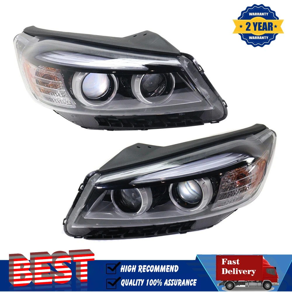 

Pair Headlight Driving Head light Headlamp Halogen for Kia Sorento 2016-2018 92102C6000