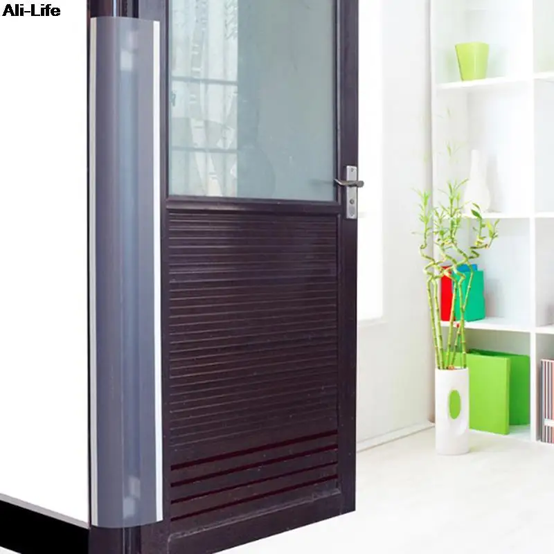 Translucent Door Finger Guard Anti-pinch Home Kindergarten Protection Strip Front Back Child Safety Seamless Double-Sided Paste