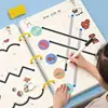 Practice Copybook for Kids - Reusable Tracing and Drawing Erasable Pen Loose Sheets - Early Learning Writing Skills Tool 1