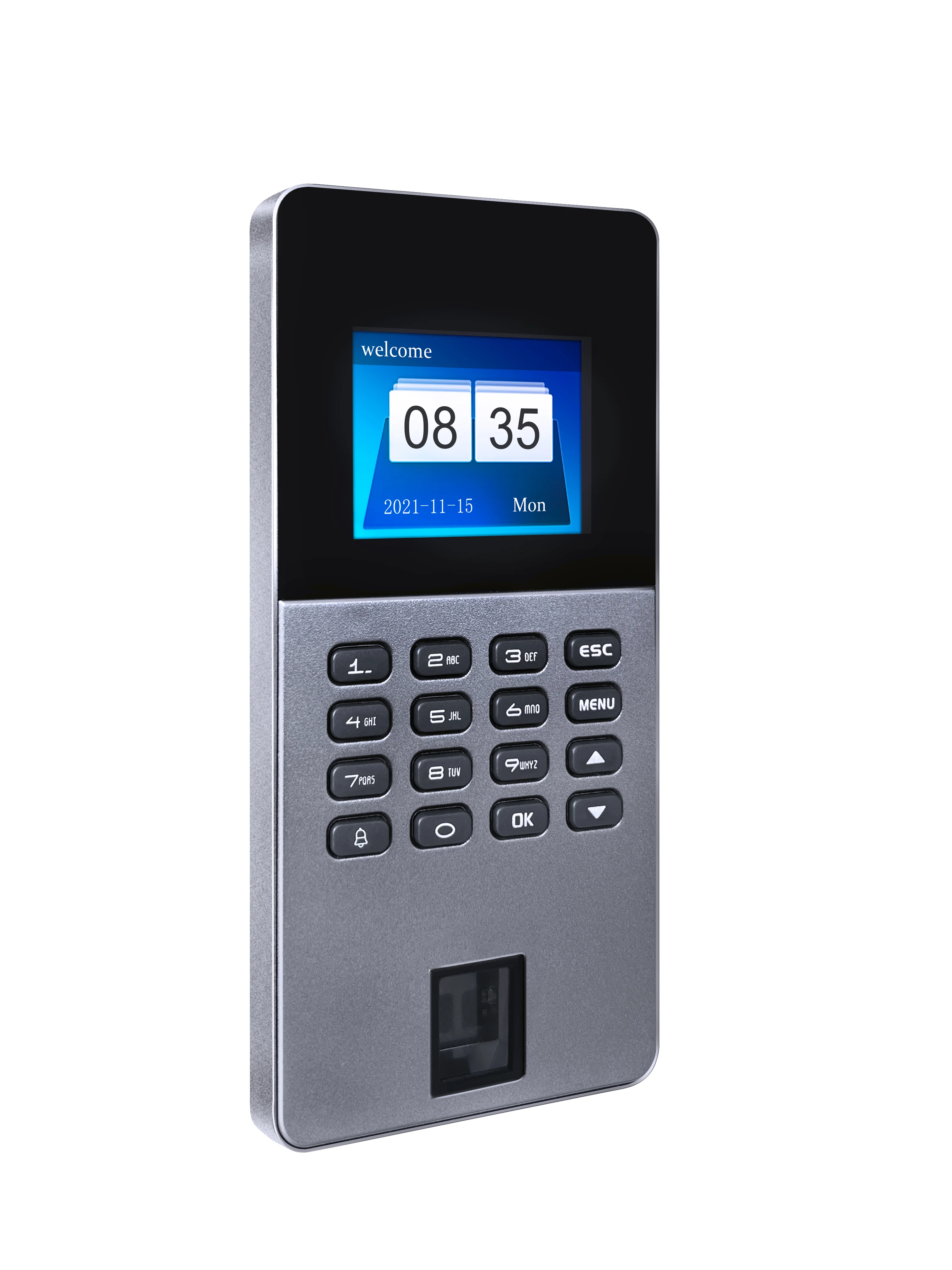 2.4' High Resolution Color Display F7C Fingerprint Time Attendance and Access Control