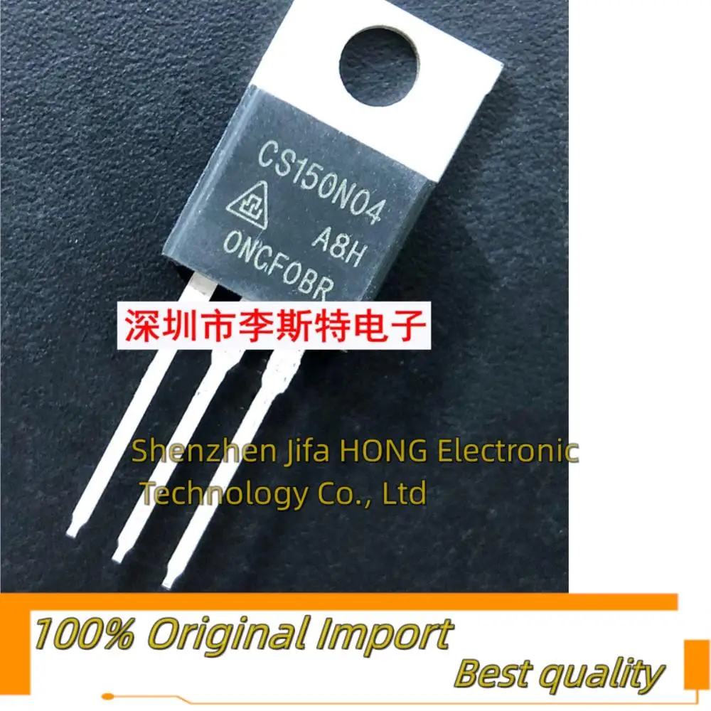 10PCS/Lot CS150N04 150A 40V TO-220 MOSFET Imported Original Best QualityReally Stock Original