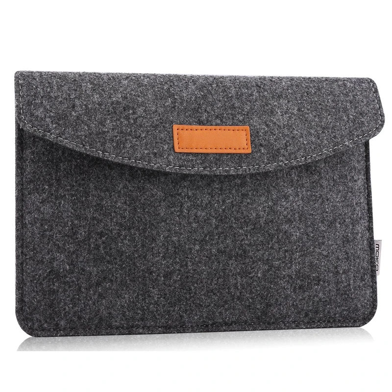 Premium Wool Felt Shockproof Tablet Sleeve for 10 to 11 Inch Devices