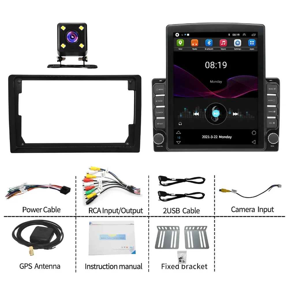 Car Stereo Radio GPS Navigation Unit with Bluetooth for Jeep Commander